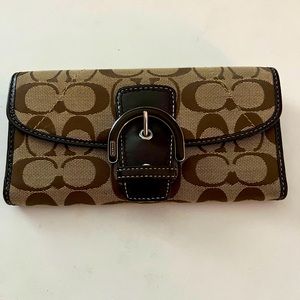Coach fold wallet